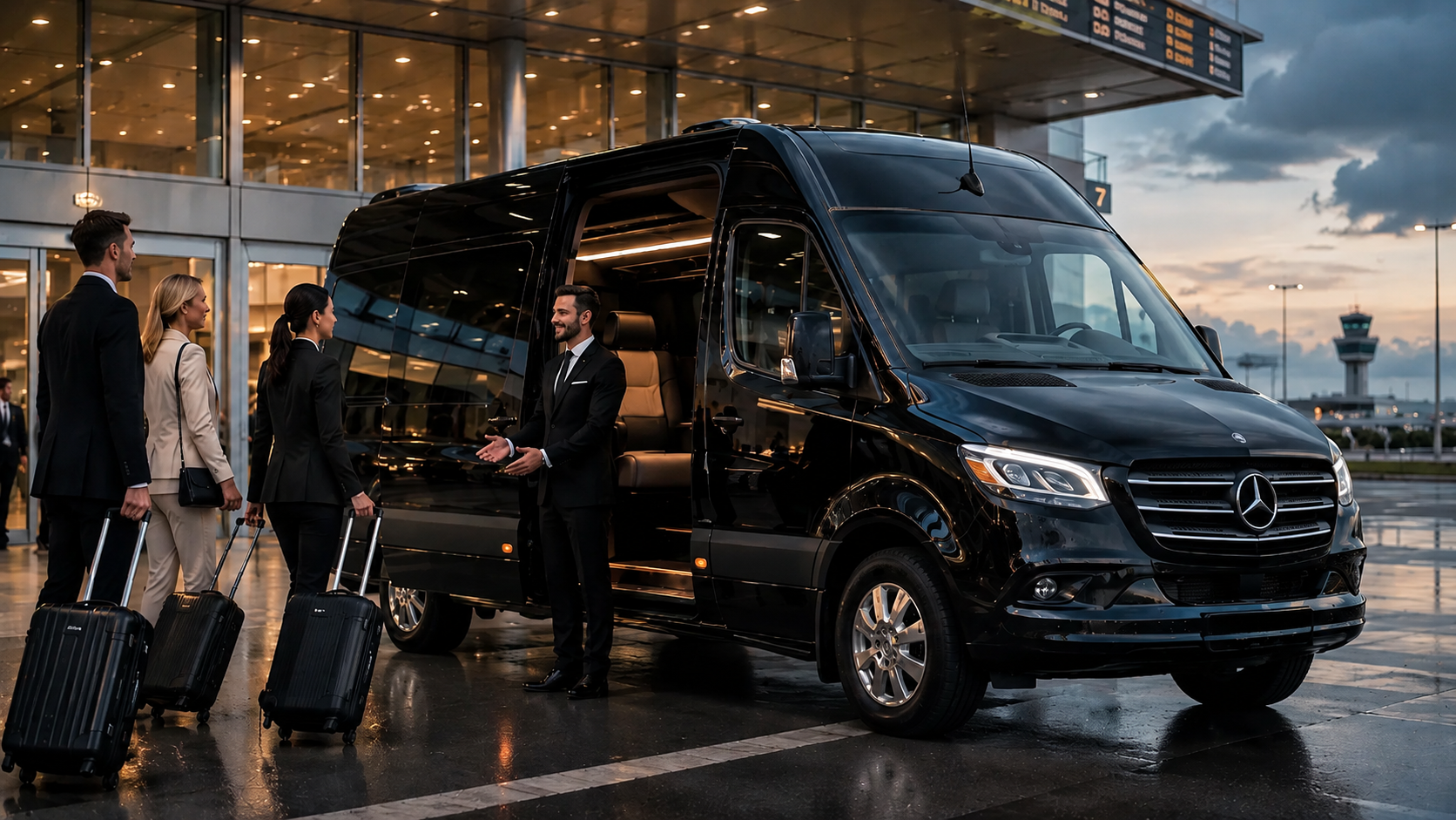 Mercedes Sprinter Chauffeur Hire London