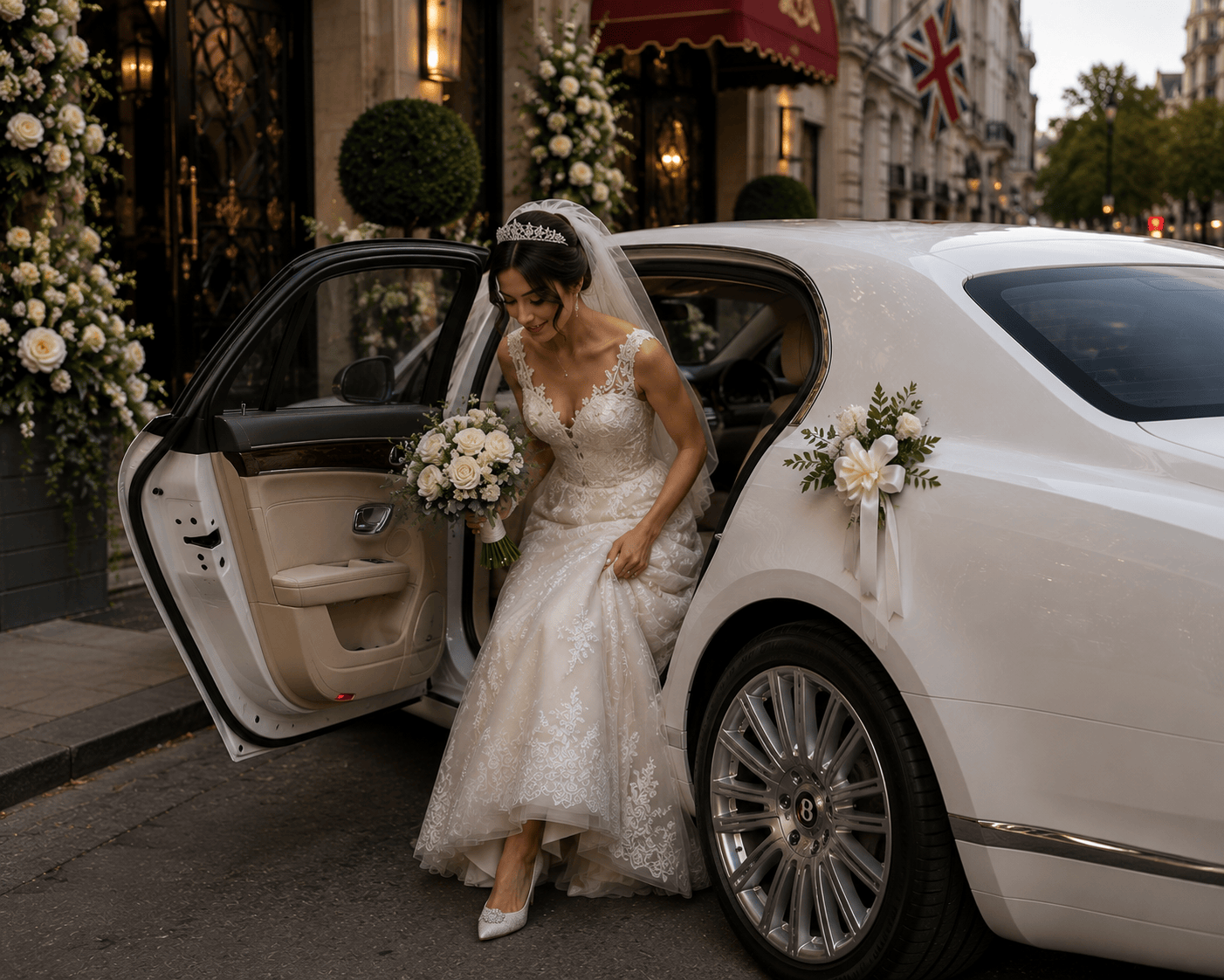 Bentley executive chauffeur vehicle